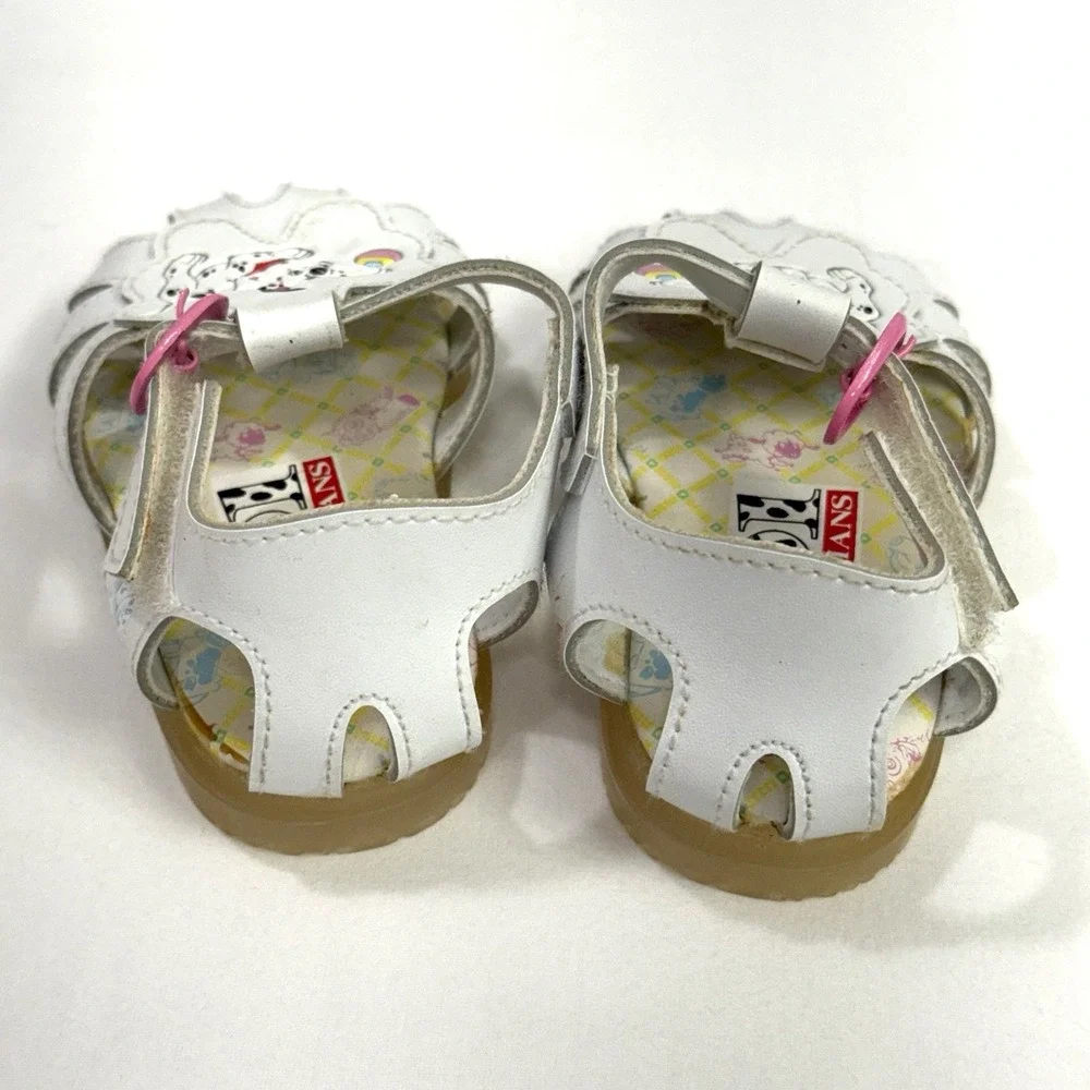 Vtg Disney 101 Dalmatians Sandals Shoes Sz  3 Baby / Toddler Shoes 1990s Y2K New
